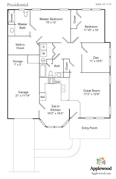 presidential floor plan