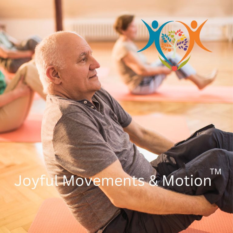 man doing yoga