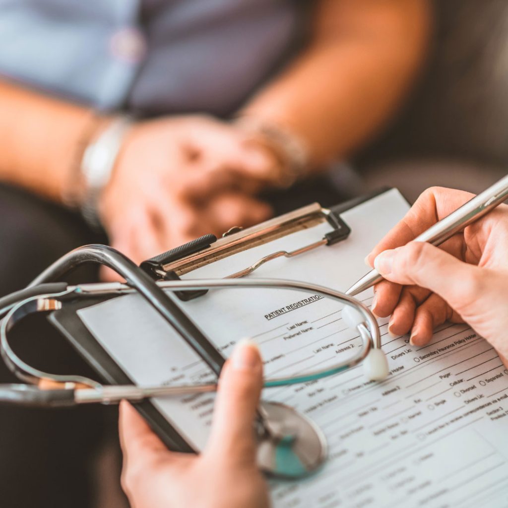 stethoscope on clipboard