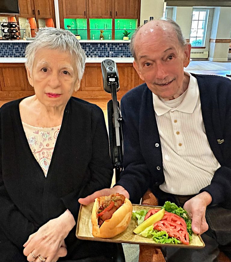 couple at dinner