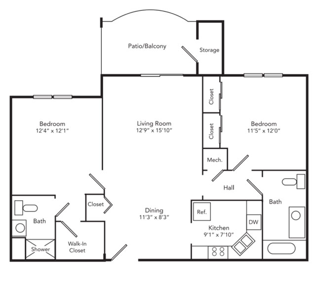 maplewood 2 bedroom