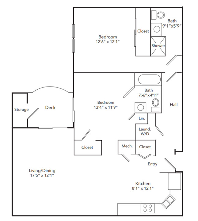 rosewood 2bd