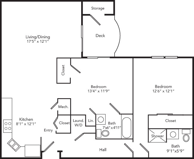 rosewood signature 2 bedroom