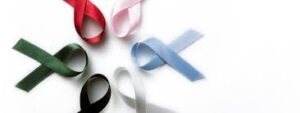 Clipart of different colored ribbons.